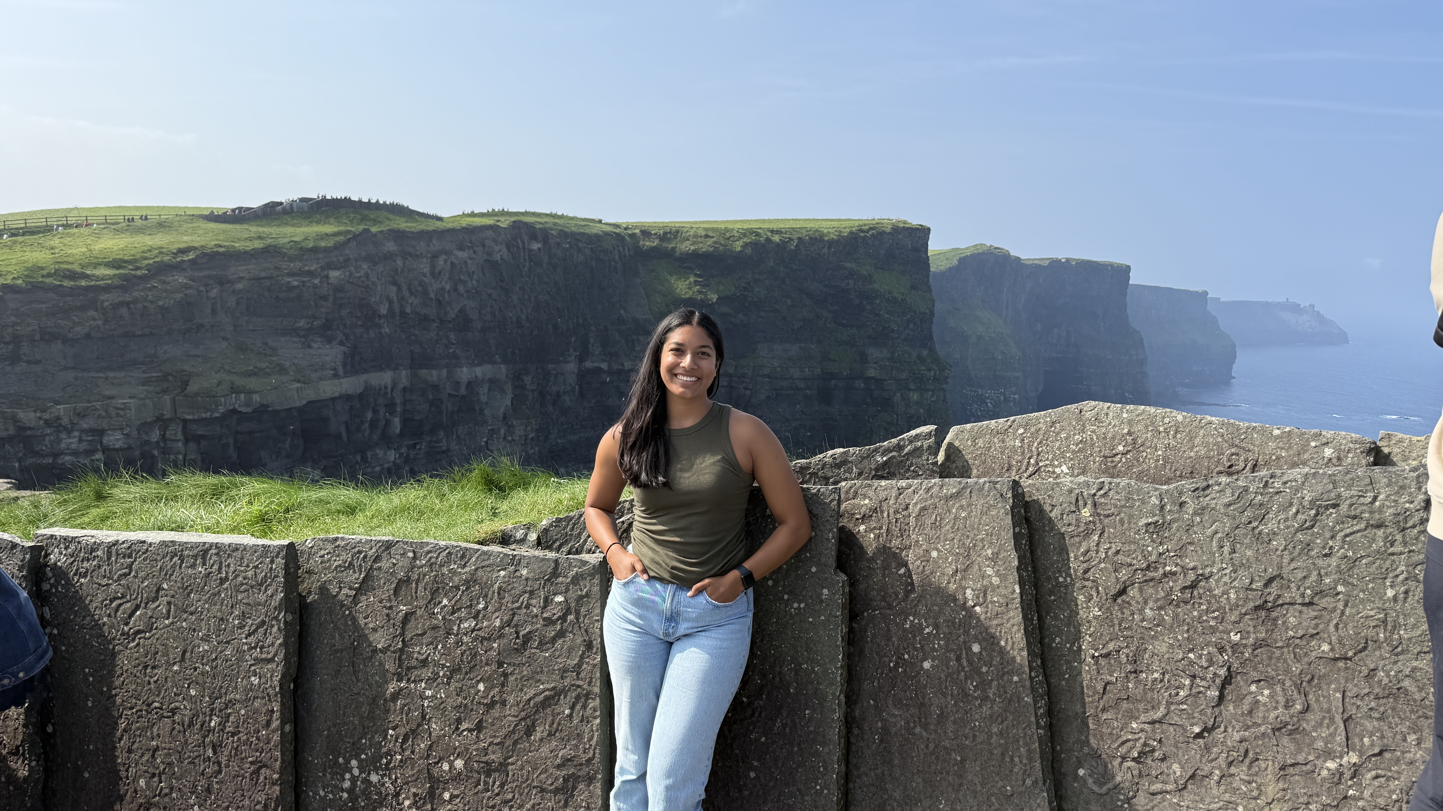 Cliffs of Moher on a solo trip to Europe. July 2025